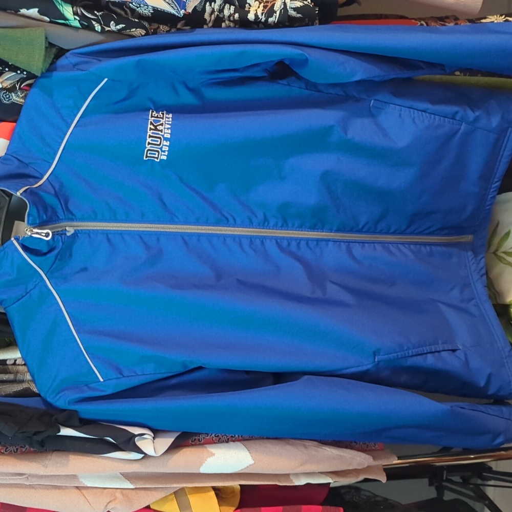 Champion Brand Duke Blue Devils Windbreaker -Adult Size Small